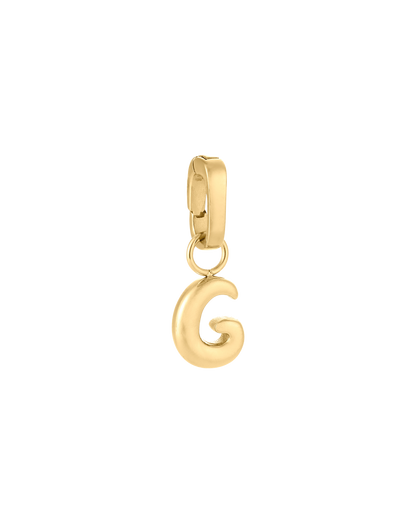 Love Letter Charm G - Gold