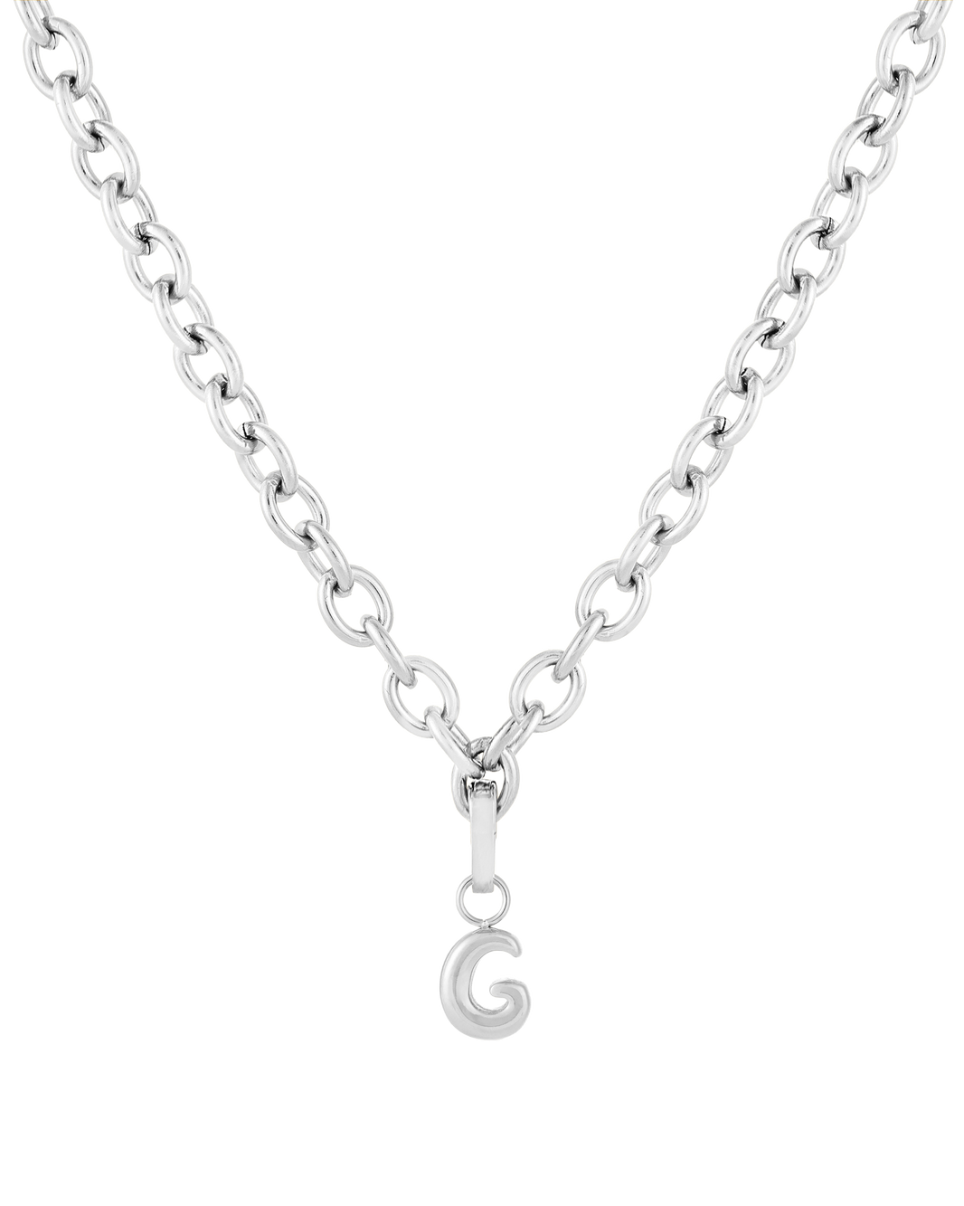 Love Letter Charm G - فضي