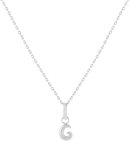 Love Letter Charm G - Silver