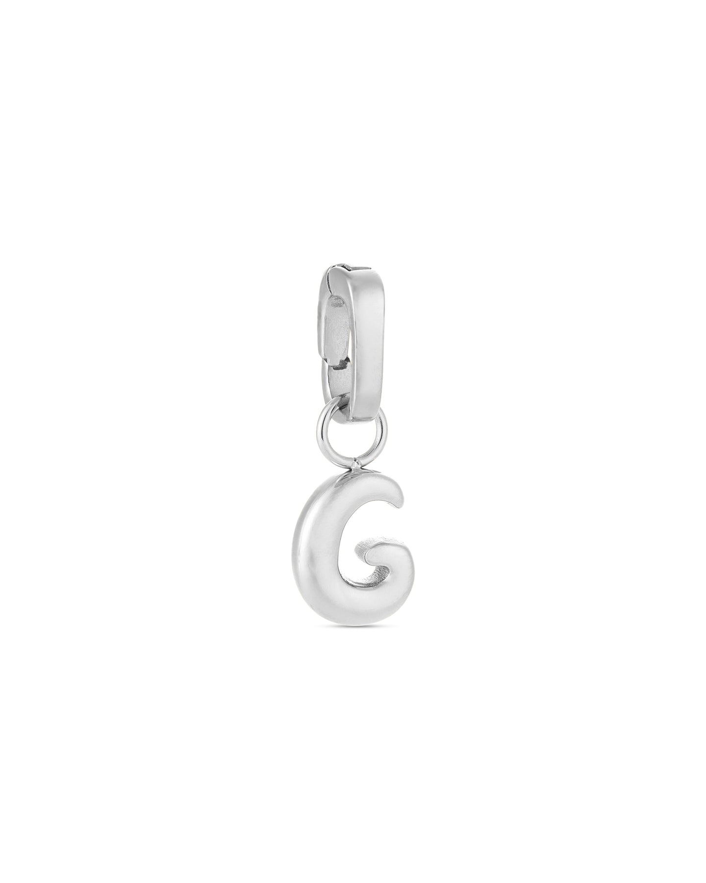 Love Letter Charm G - Silver