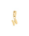 Love Letter Charm H - Gold