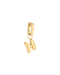 Love Letter Charm H - Gold