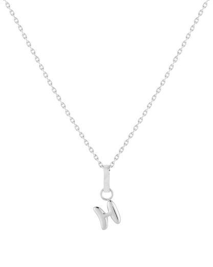 Love Letter Charm H - Silver