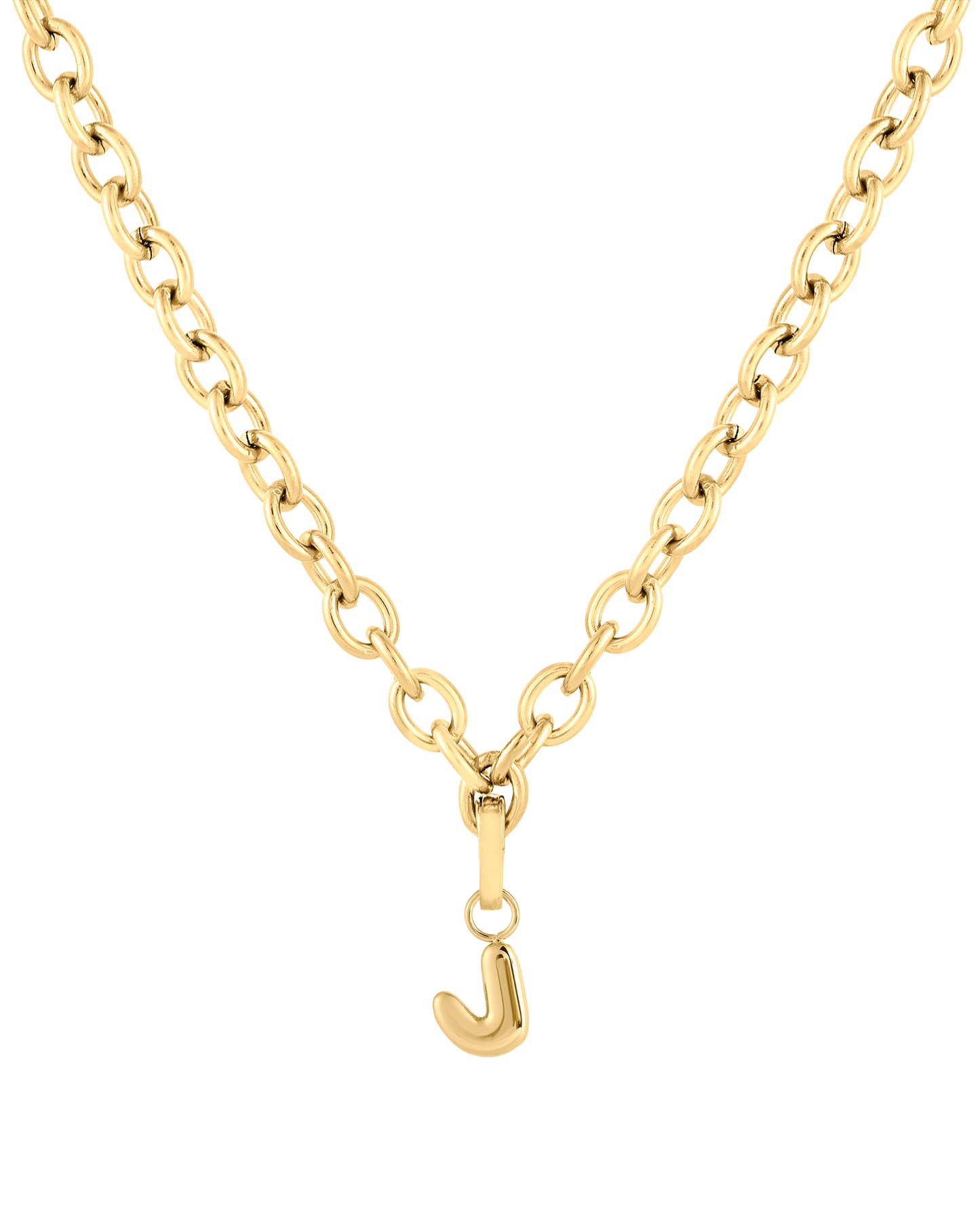 Love Letter Charm J - Gold