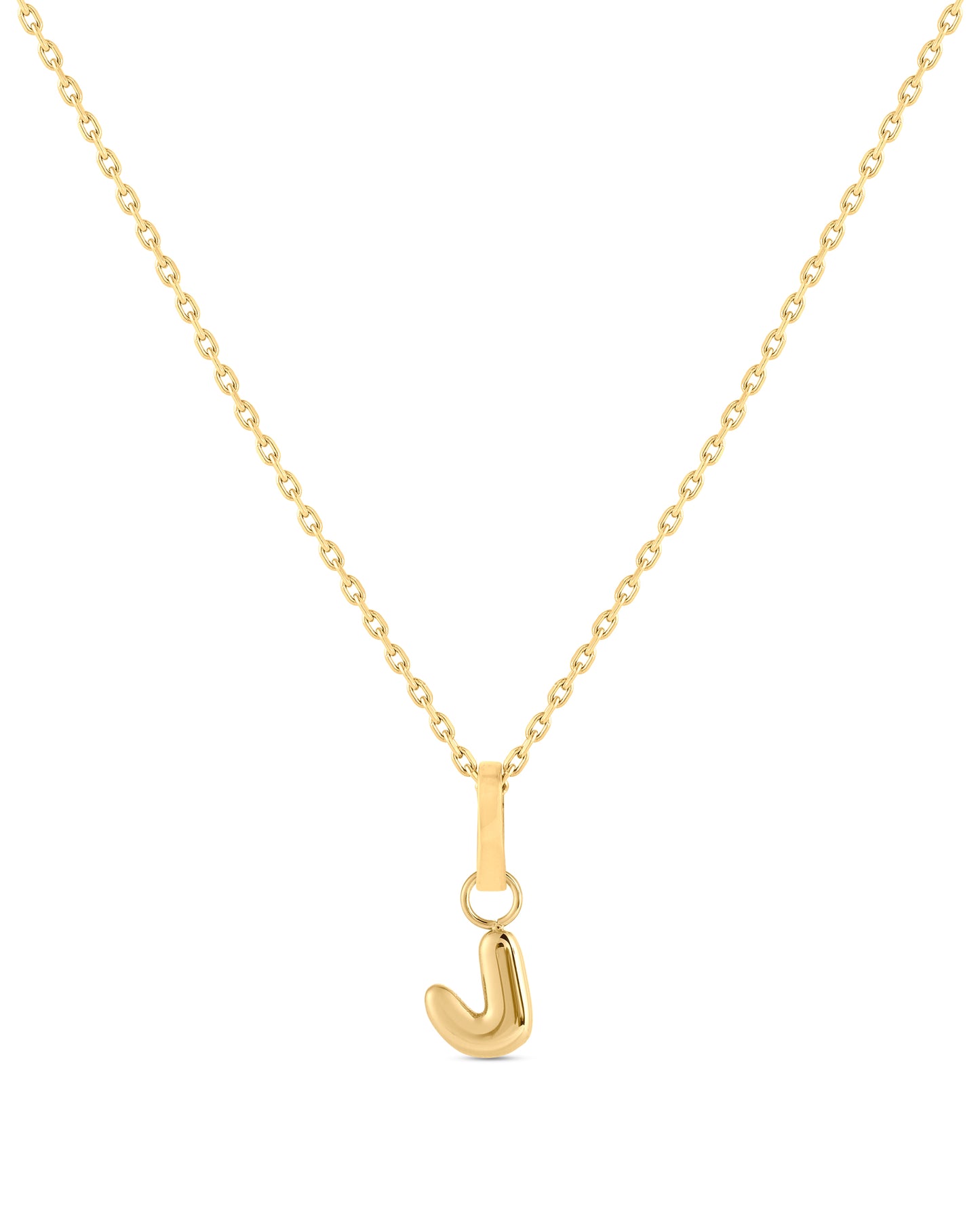 Love Letter Charm J - Gold