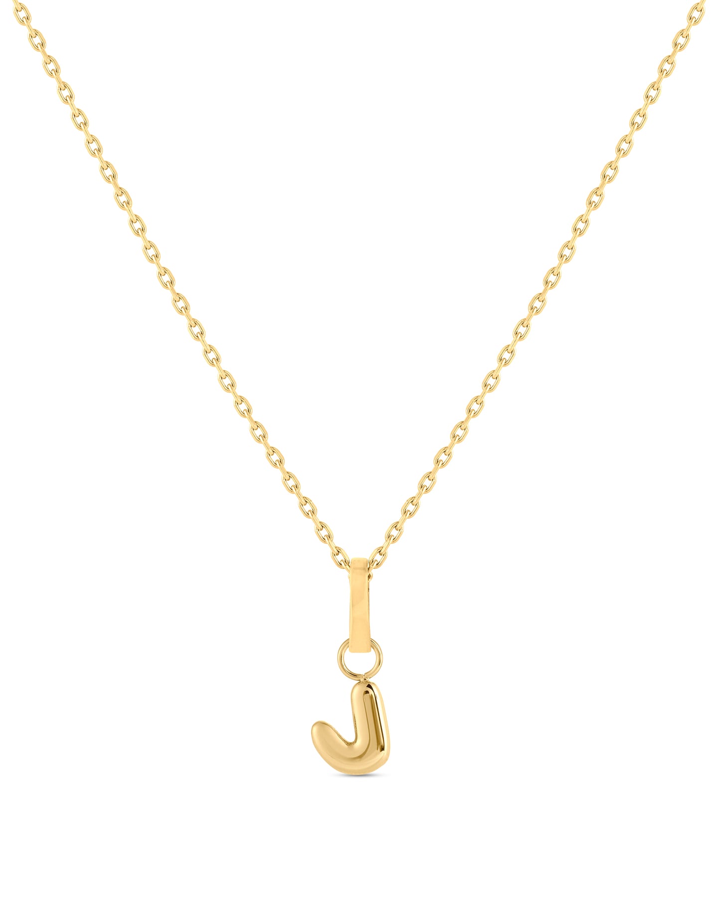 Love Letter Charm J - Gold