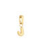 Love Letter Charm J - Gold