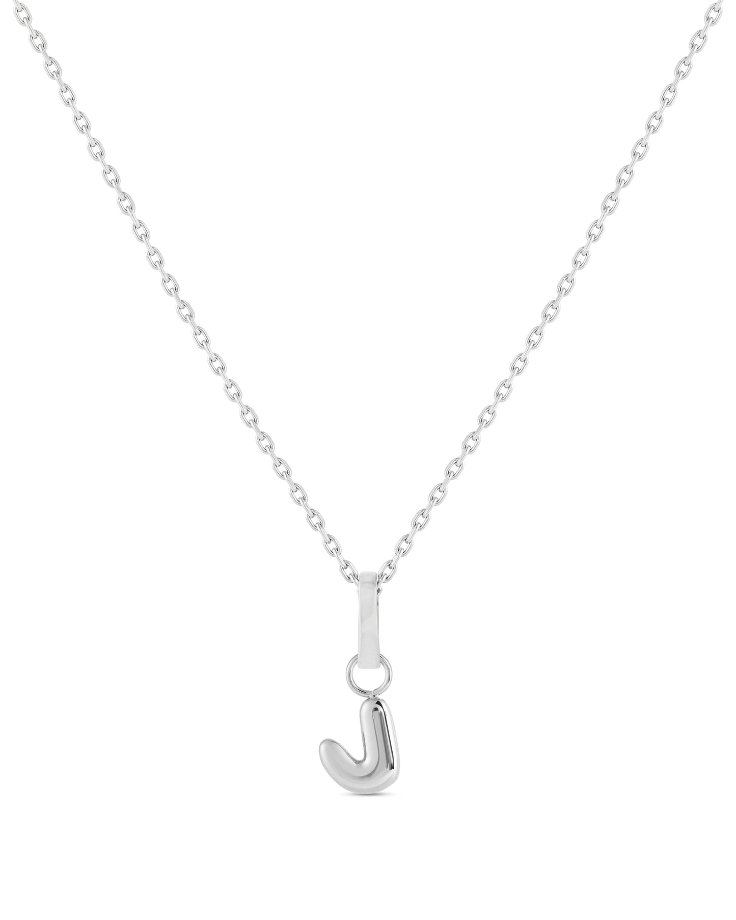 Love Letter Charm J - Silver