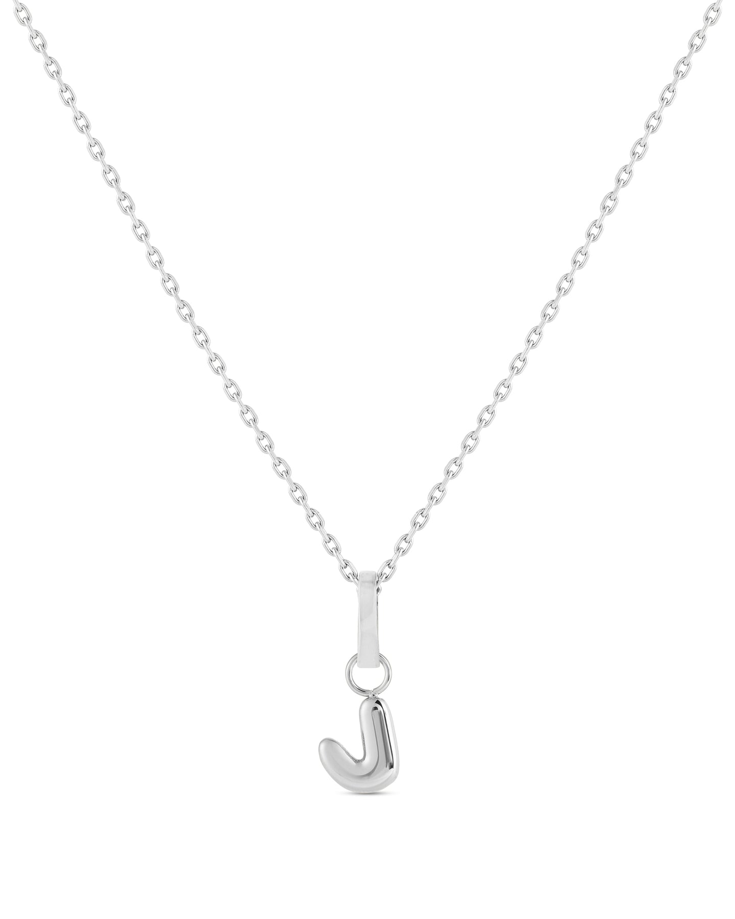 Love Letter Charm J - Silver
