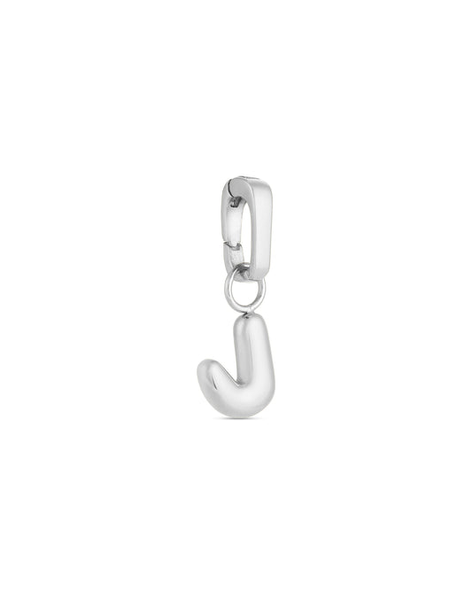 Love Letter Charm J - Silver