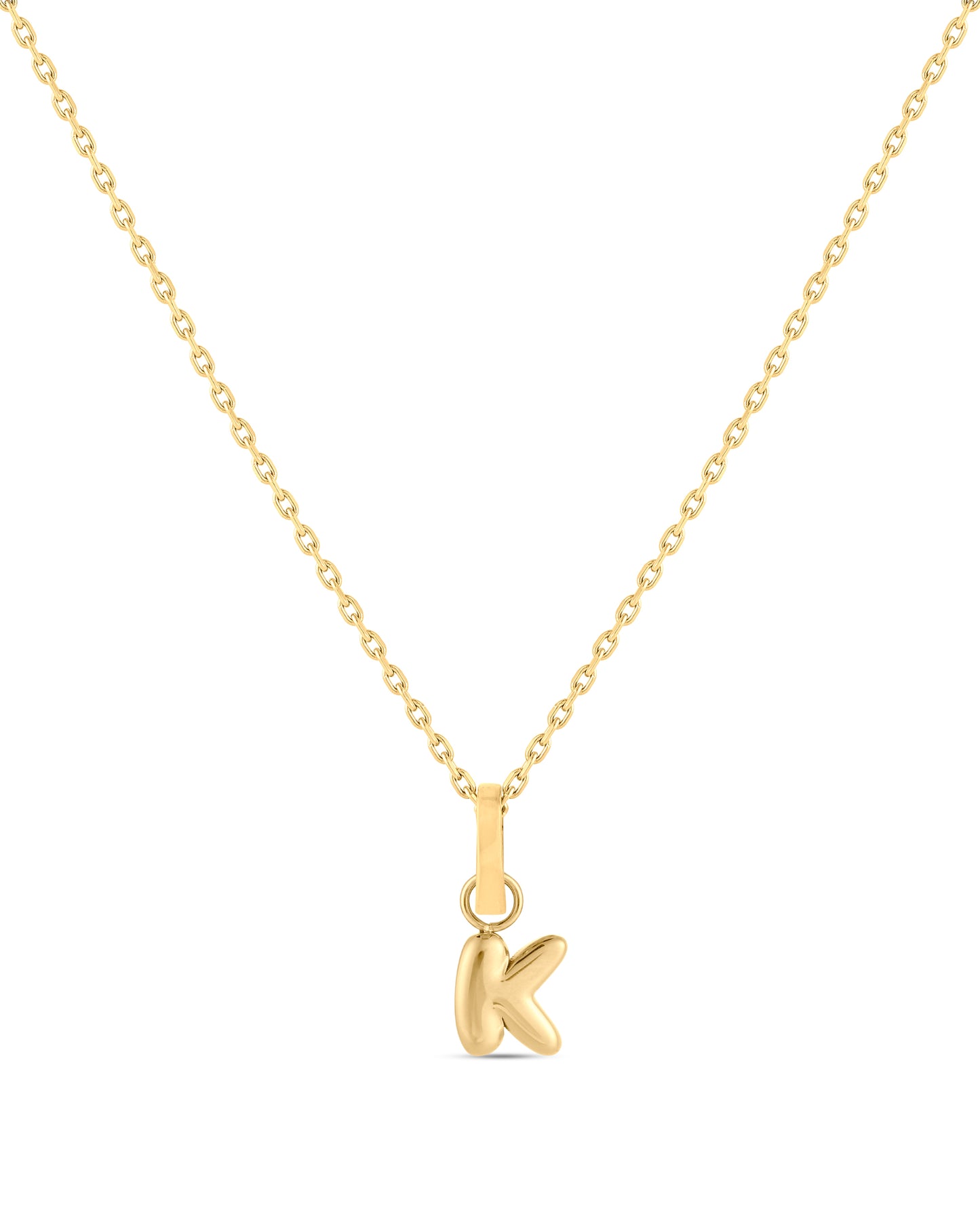 Love Letter Charm K - Gold