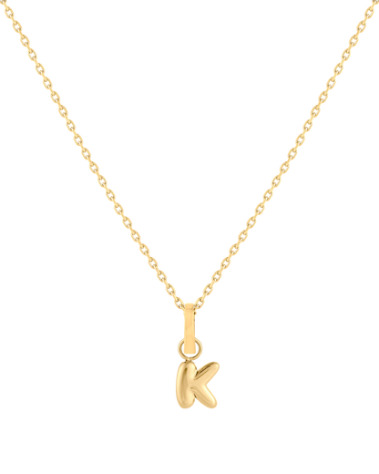 Love Letter Charm K - Gold