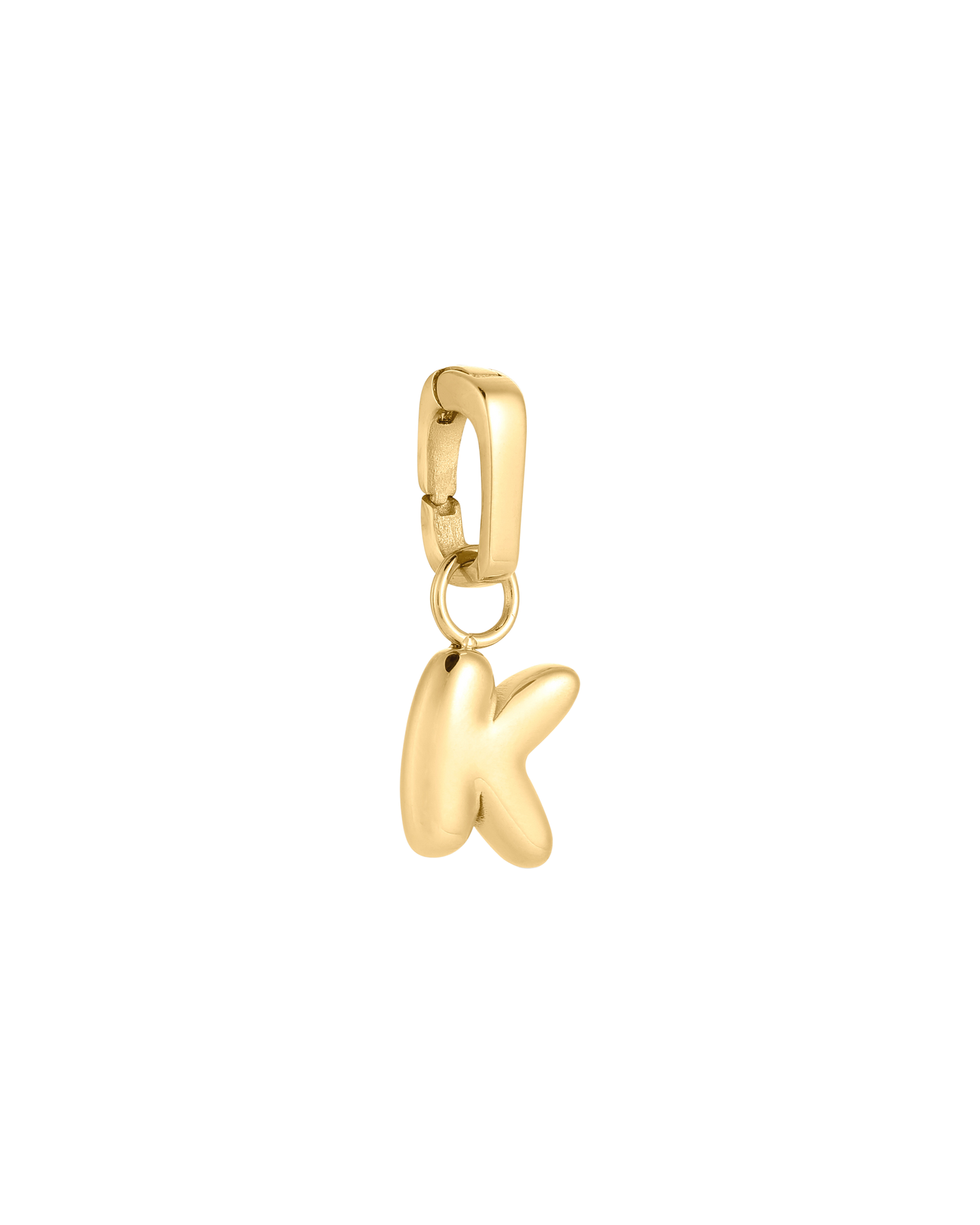Love Letter Charm K - Gold
