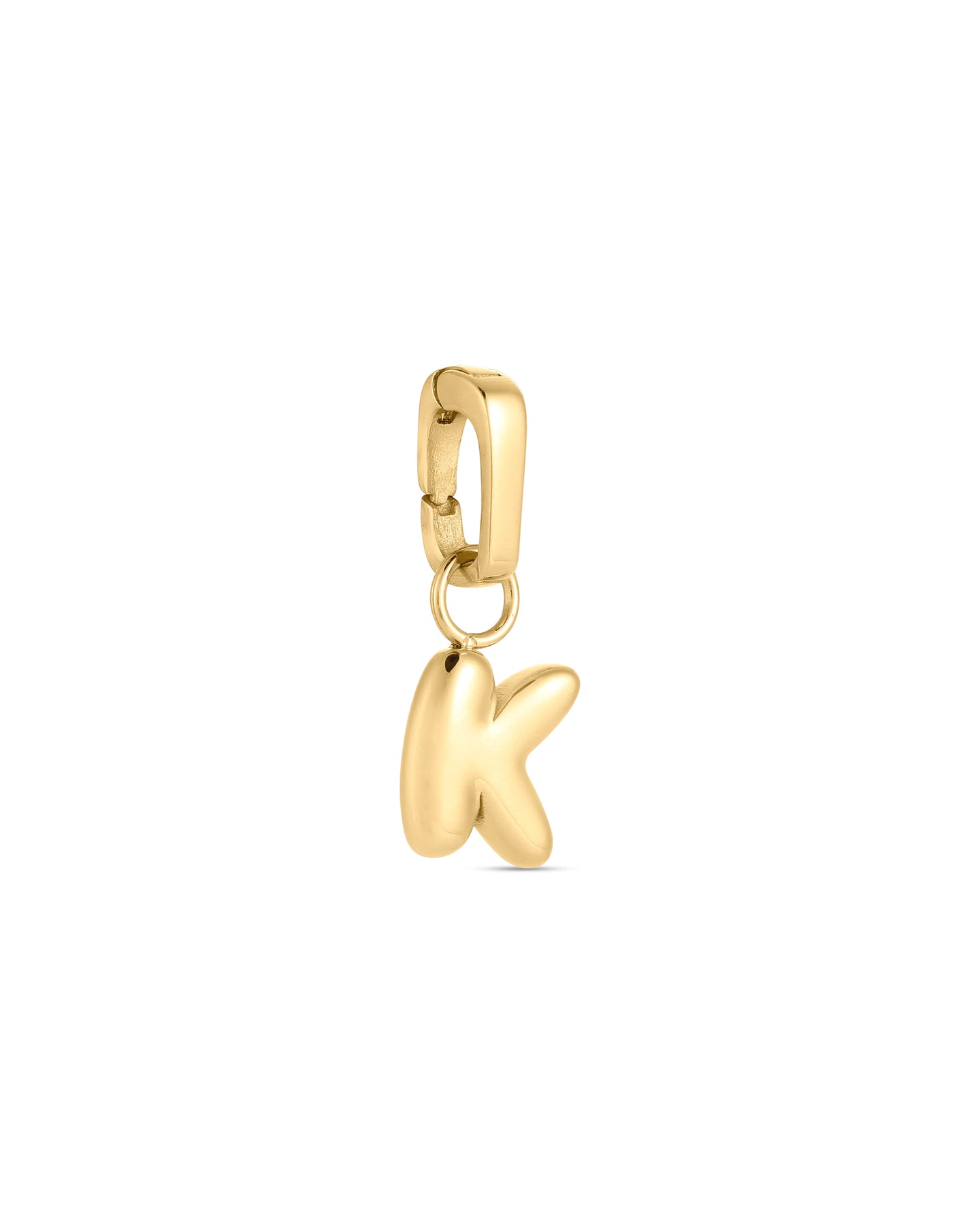 Love Letter Charm K - Gold