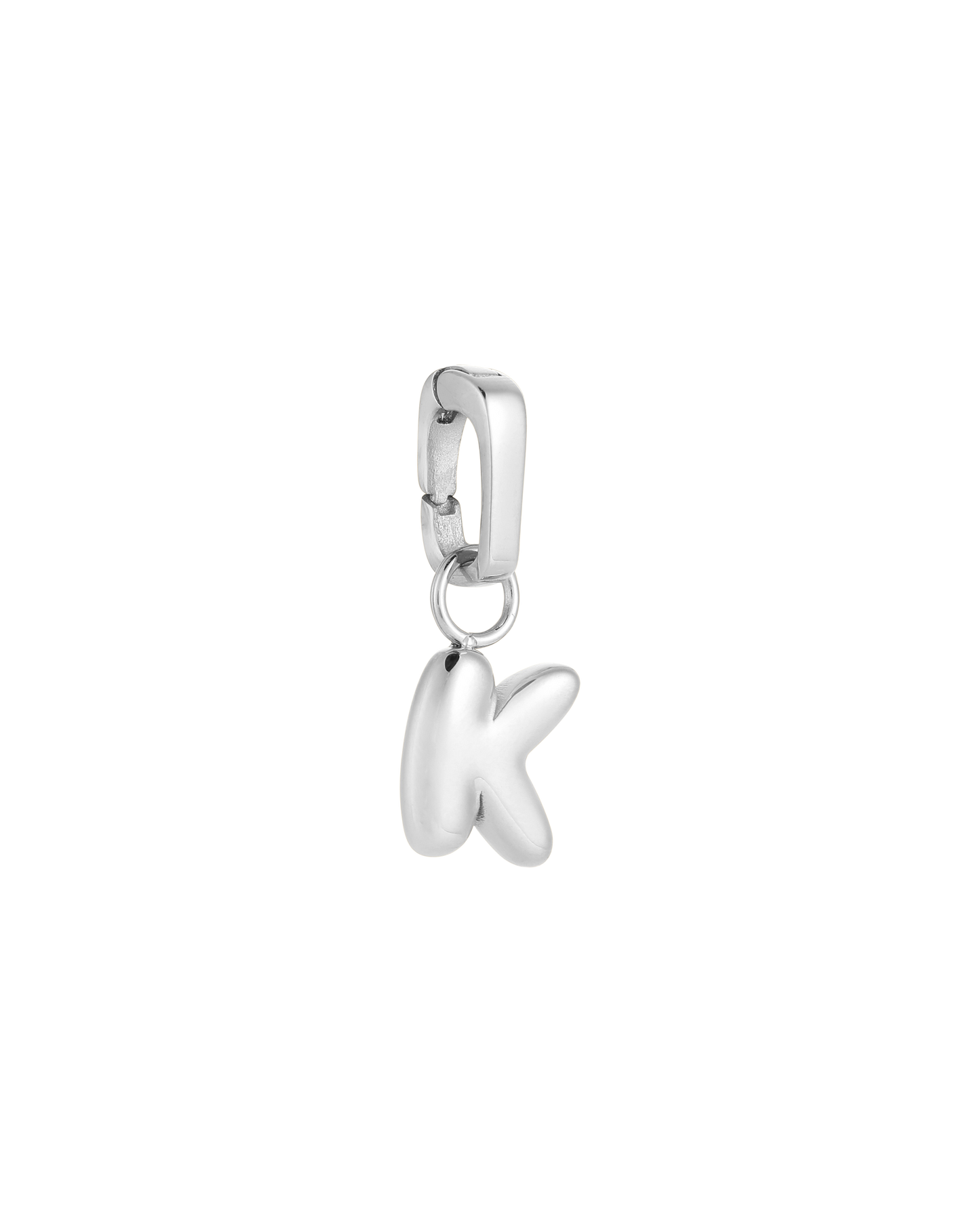 Love Letter Charm K - Silver