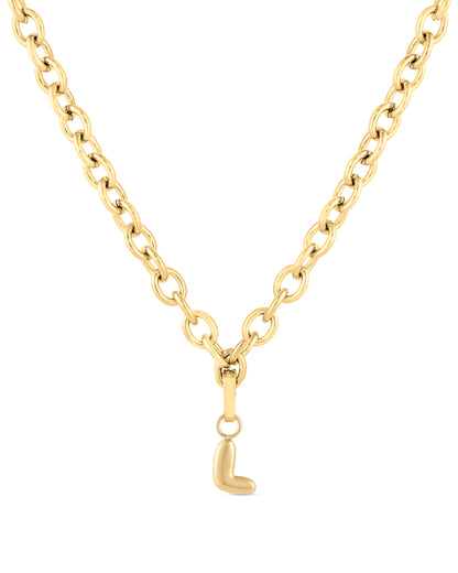 Love Letter Charm L - Gold
