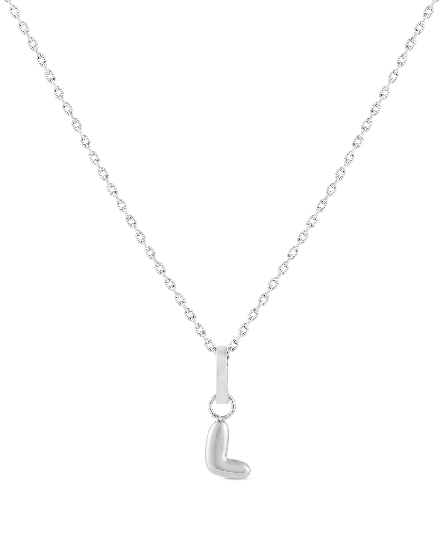 Love Letter Charm L - Silver