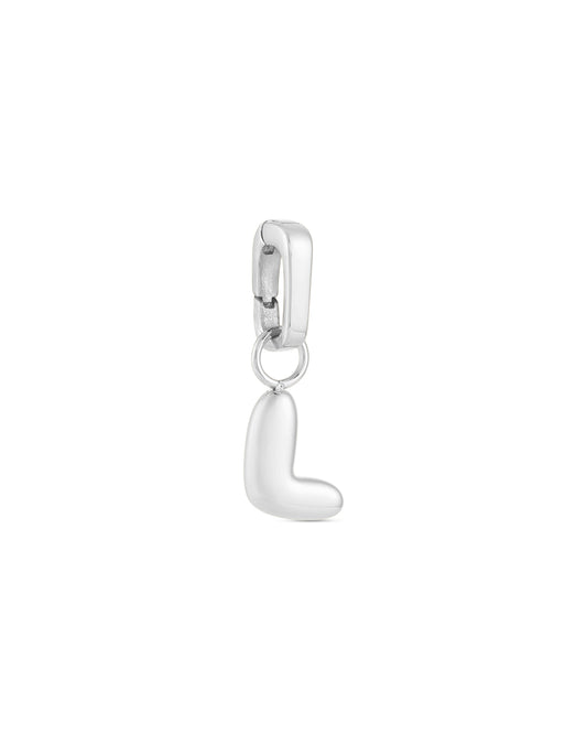 Love Letter Charm L - Silver