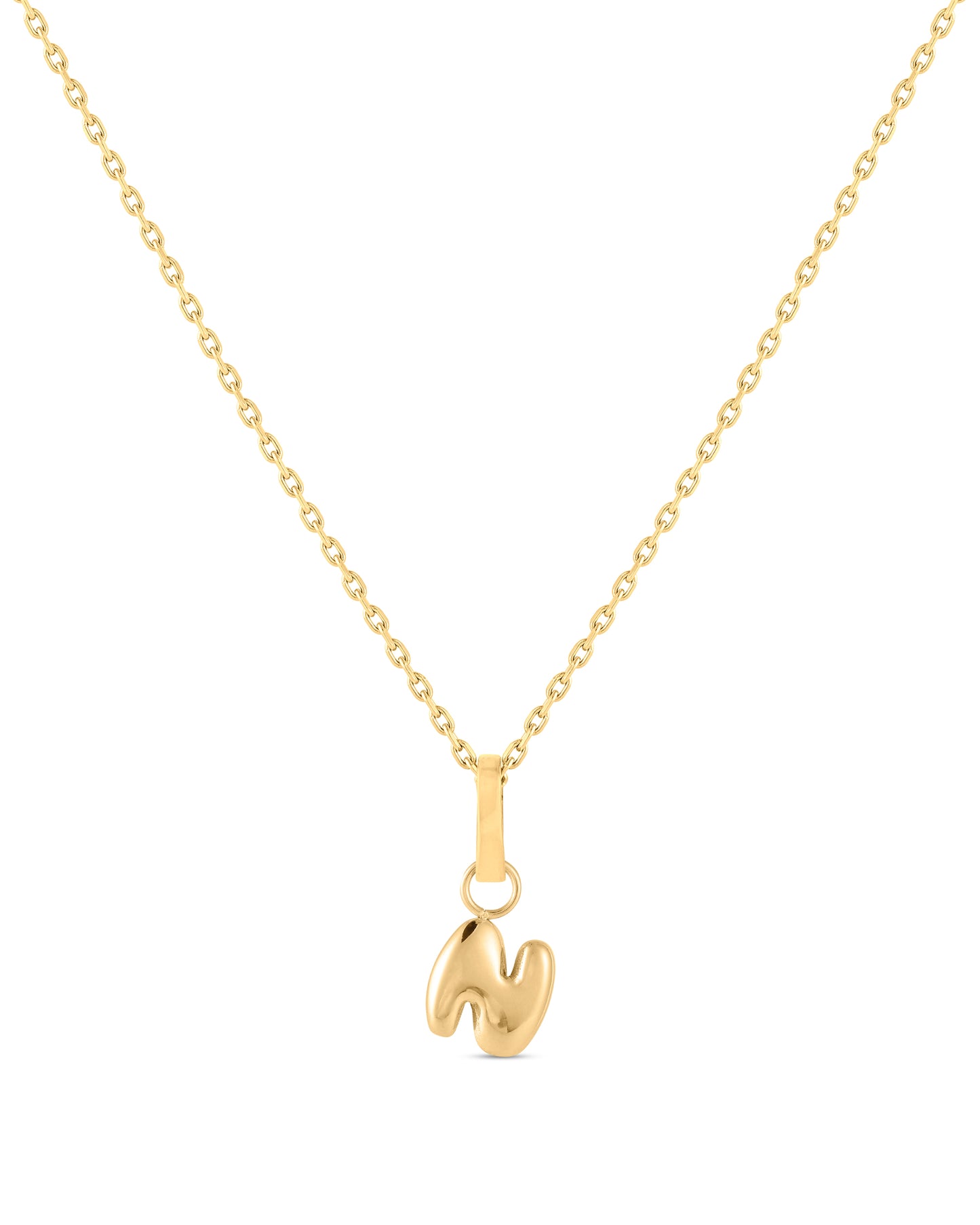 Love Letter Charm N - Gold