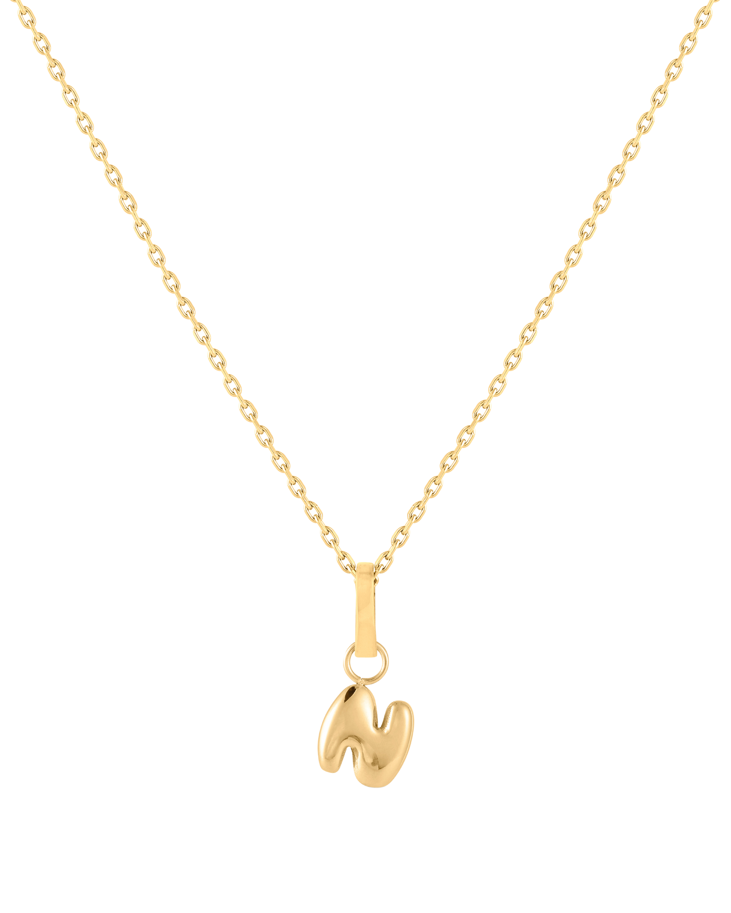 Love Letter Charm N - Gold