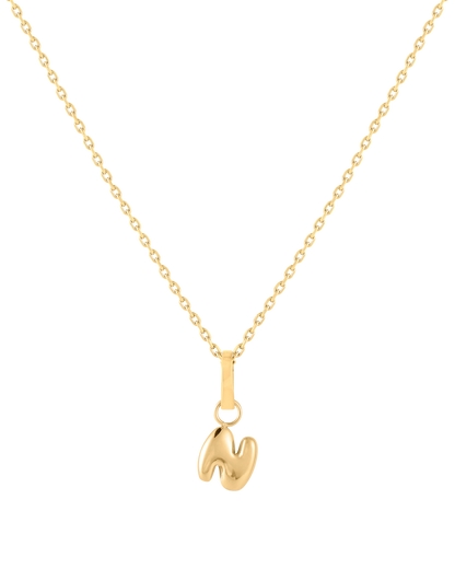 Love Letter Charm N - Gold