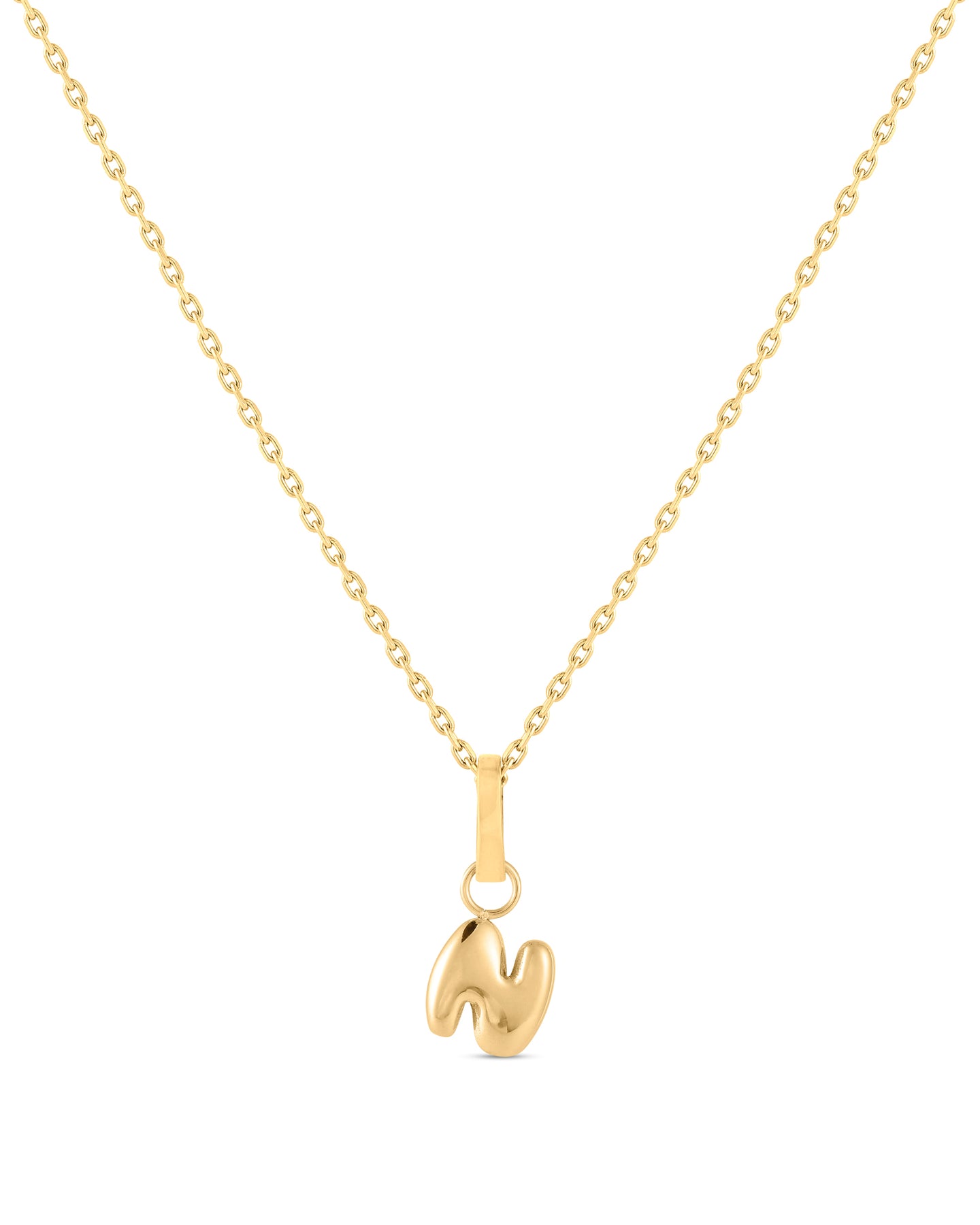 Love Letter Charm N - Gold