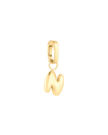 Love Letter Charm N - Gold