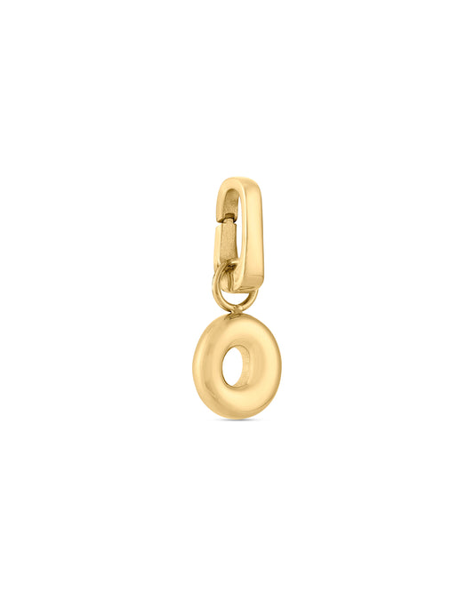 Love Letter Charm O - Gold