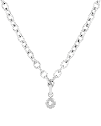 Love Letter Charm O - Silver
