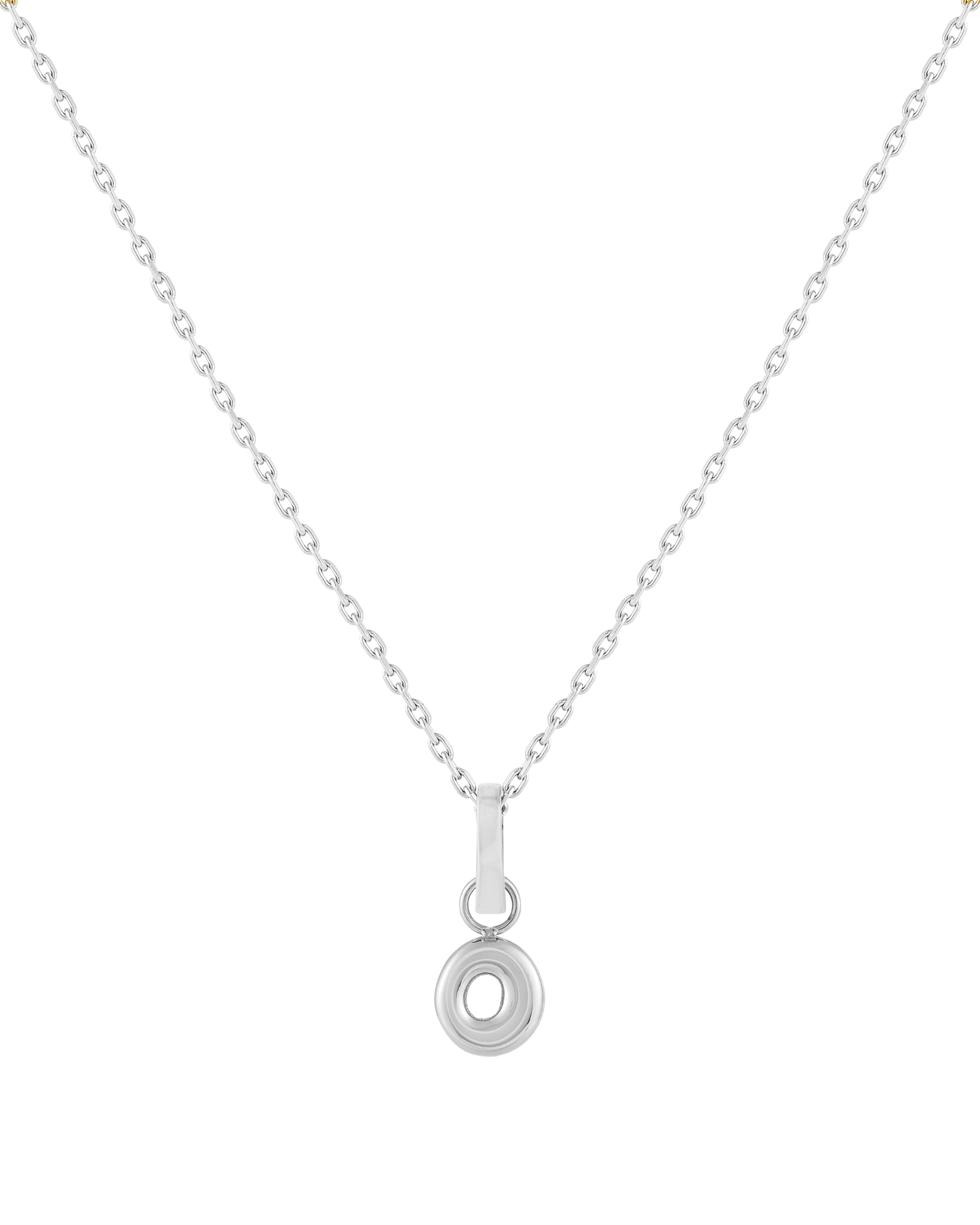 Love Letter Charm O - Silver