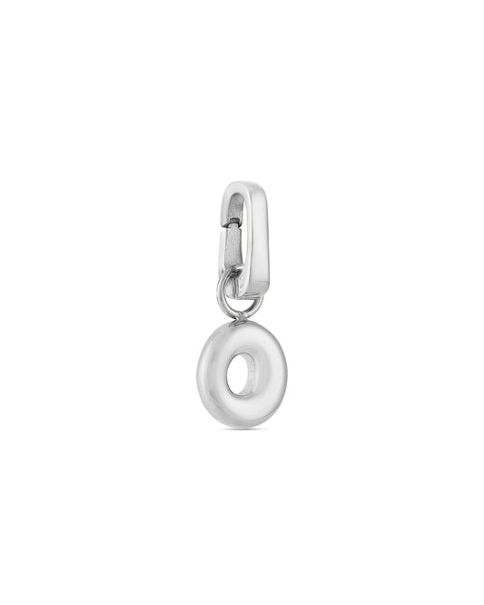 Love Letter Charm O - Silver