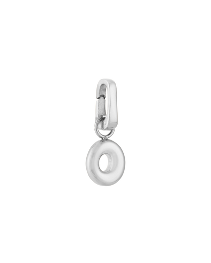 Love Letter Charm O - Silver