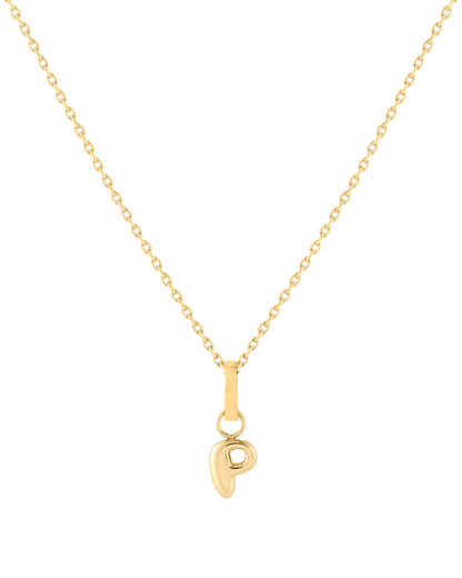Love Letter Charm P - Gold