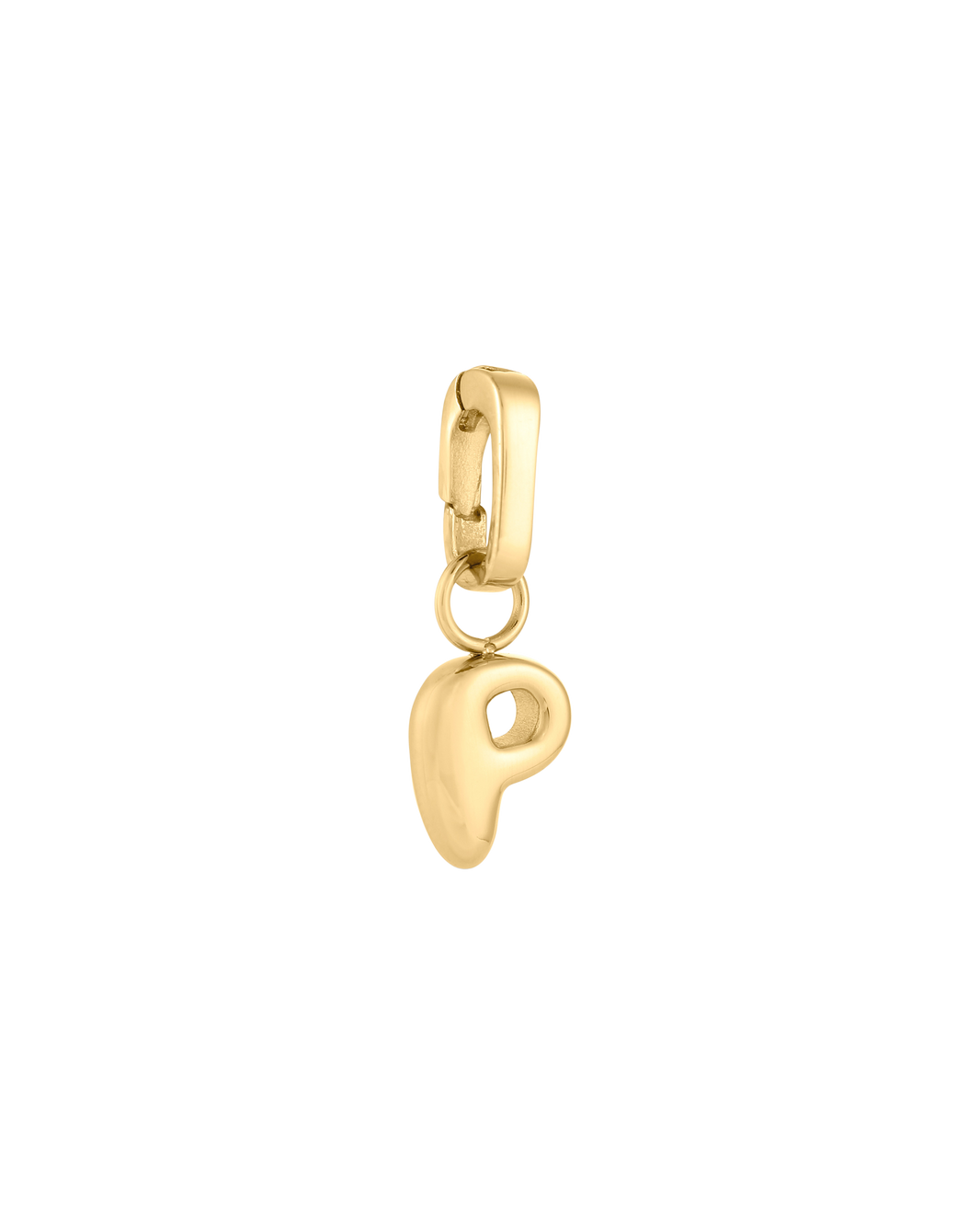 Love Letter Charm P - ذهبي