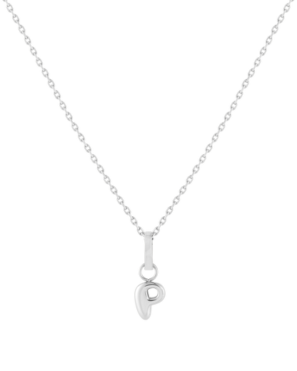 Love Letter Charm P - Silver