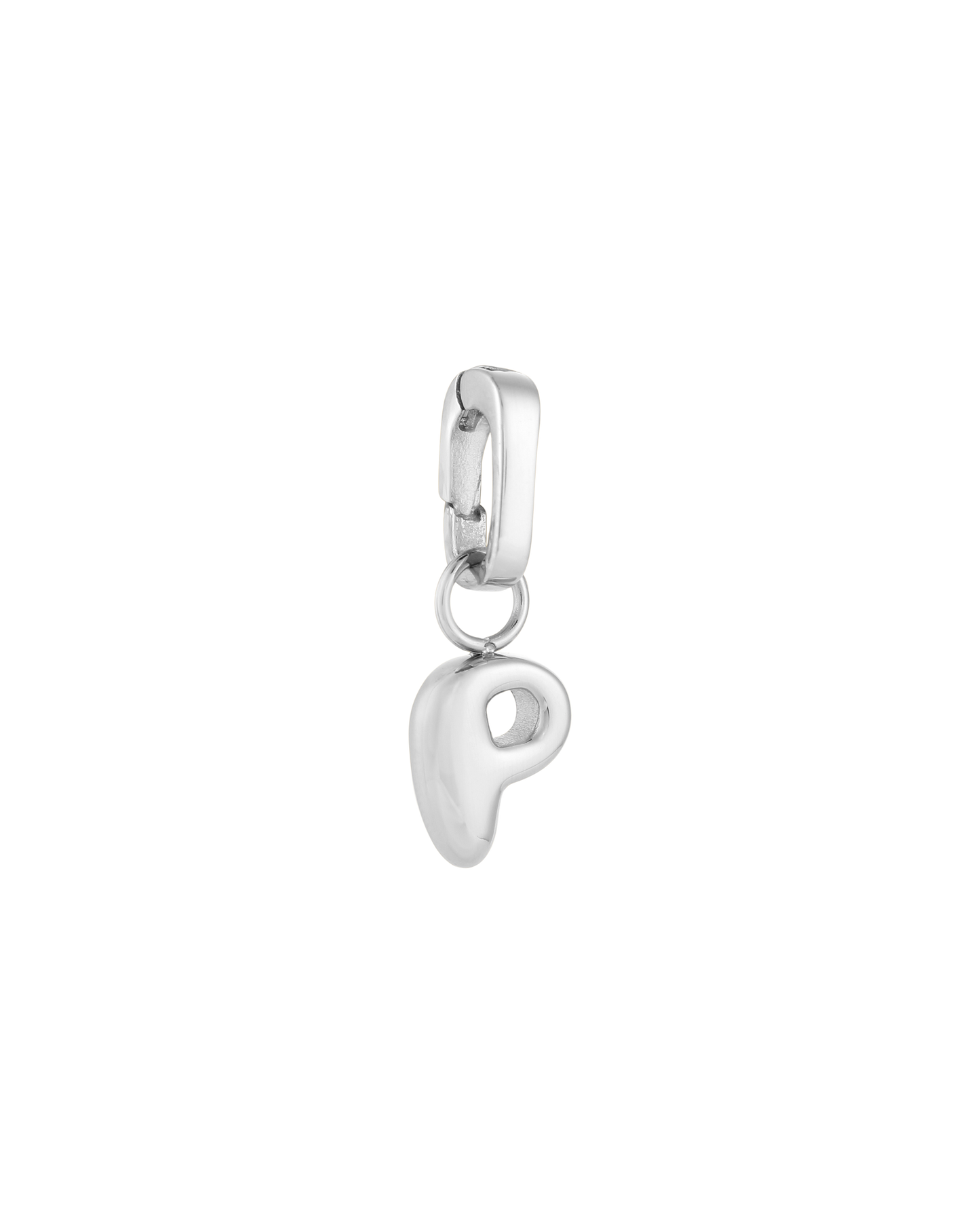 Love Letter Charm P - Silver