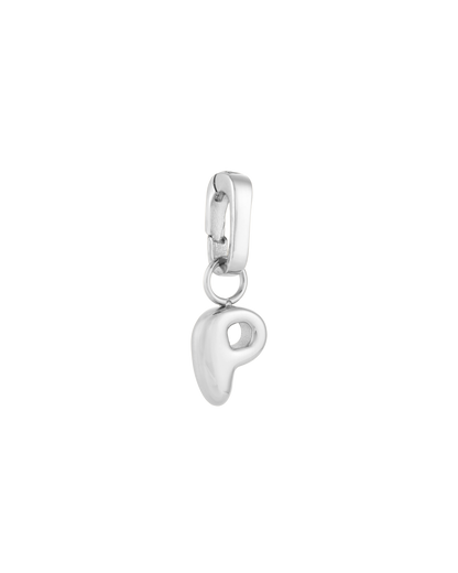 Love Letter Charm P - Silver