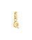 Love Letter Charm Q - Gold