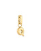 Love Letter Charm Q - Gold