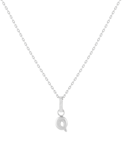 Love Letter Charm Q - Silver