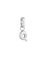 Love Letter Charm Q - Silver