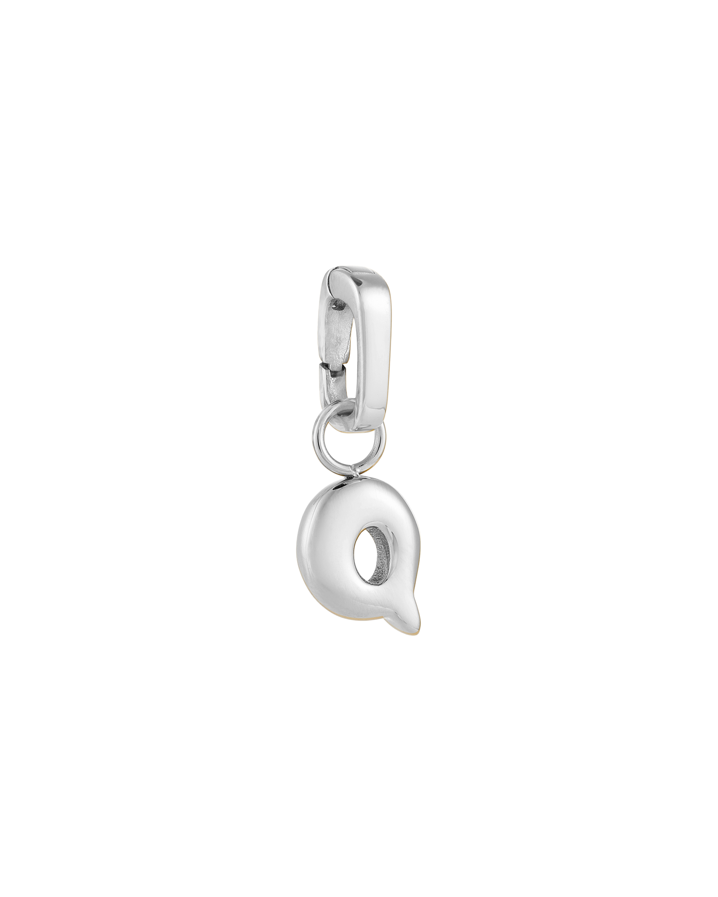 Love Letter Charm Q - Silver