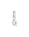 Love Letter Charm Q - Silver