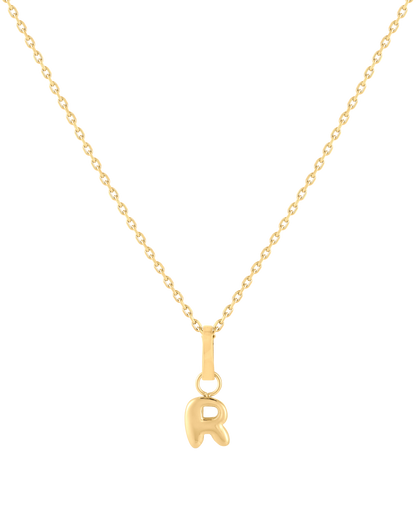 Love Letter Charm R - Gold