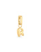 Love Letter Charm R - Gold