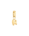 Love Letter Charm R - Gold