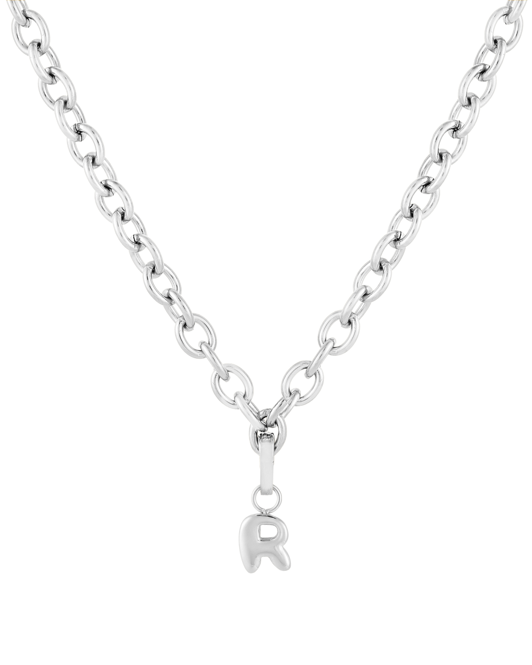 Love Letter Charm R - Silver