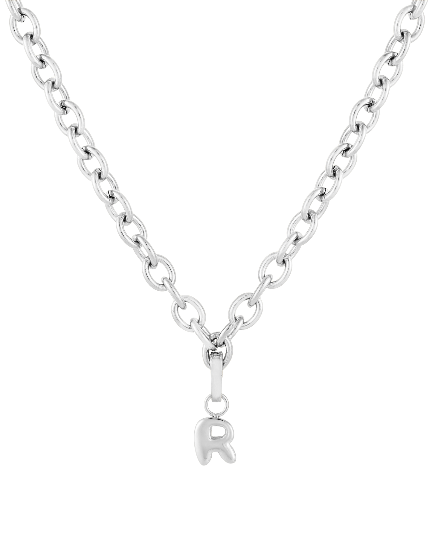 Love Letter Charm R - Silver