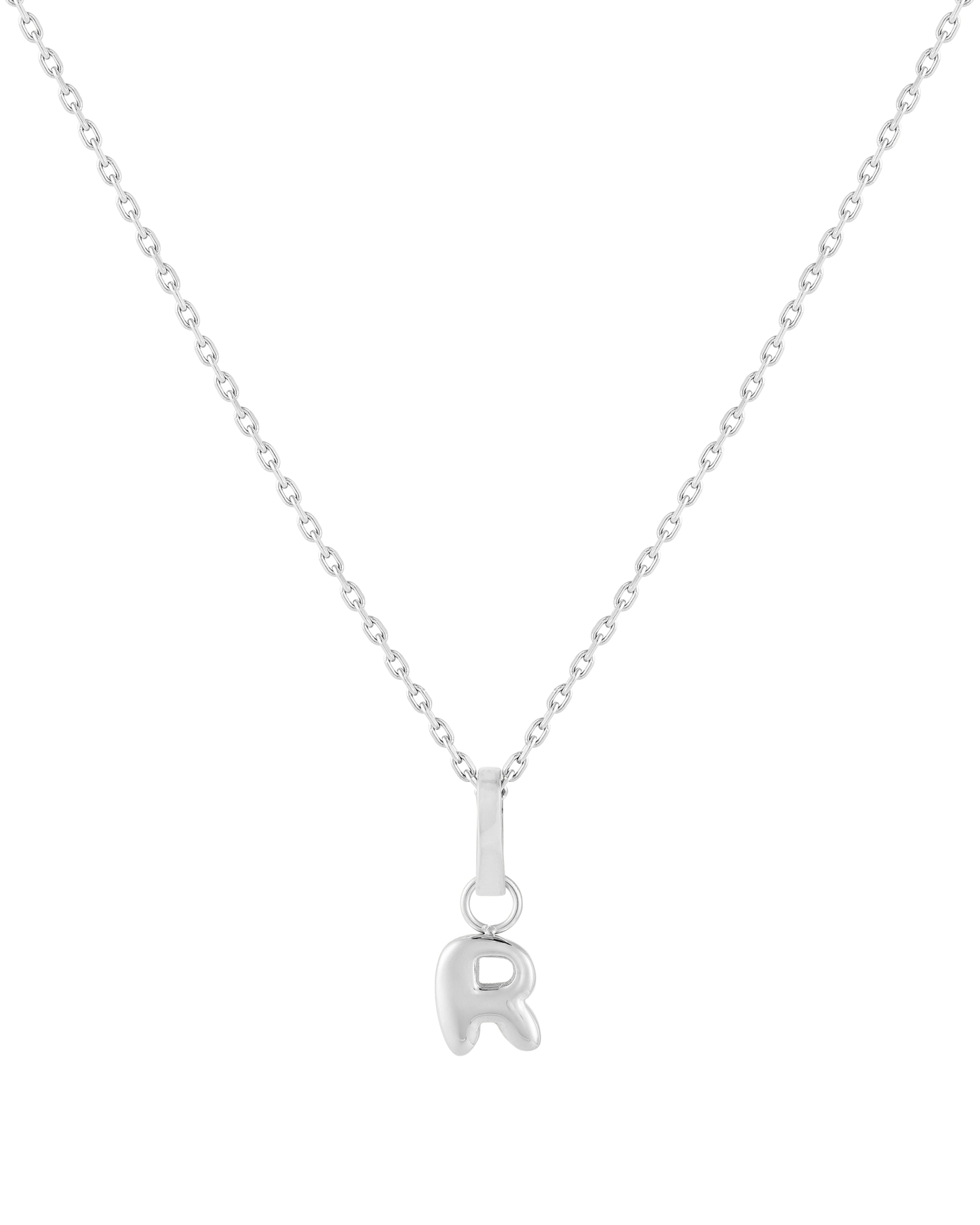 Love Letter Charm R - Silver