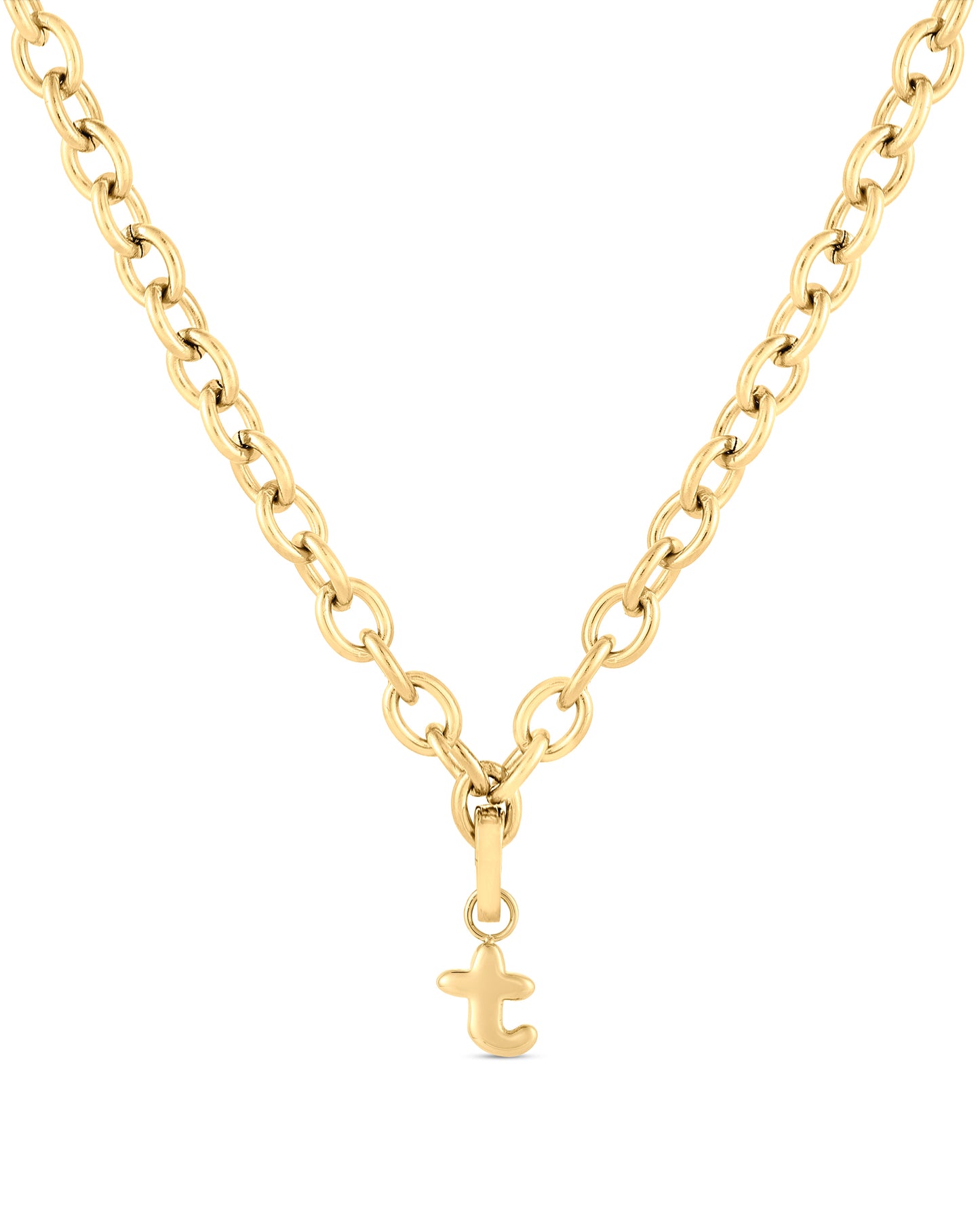 Love Letter Charm T - Gold